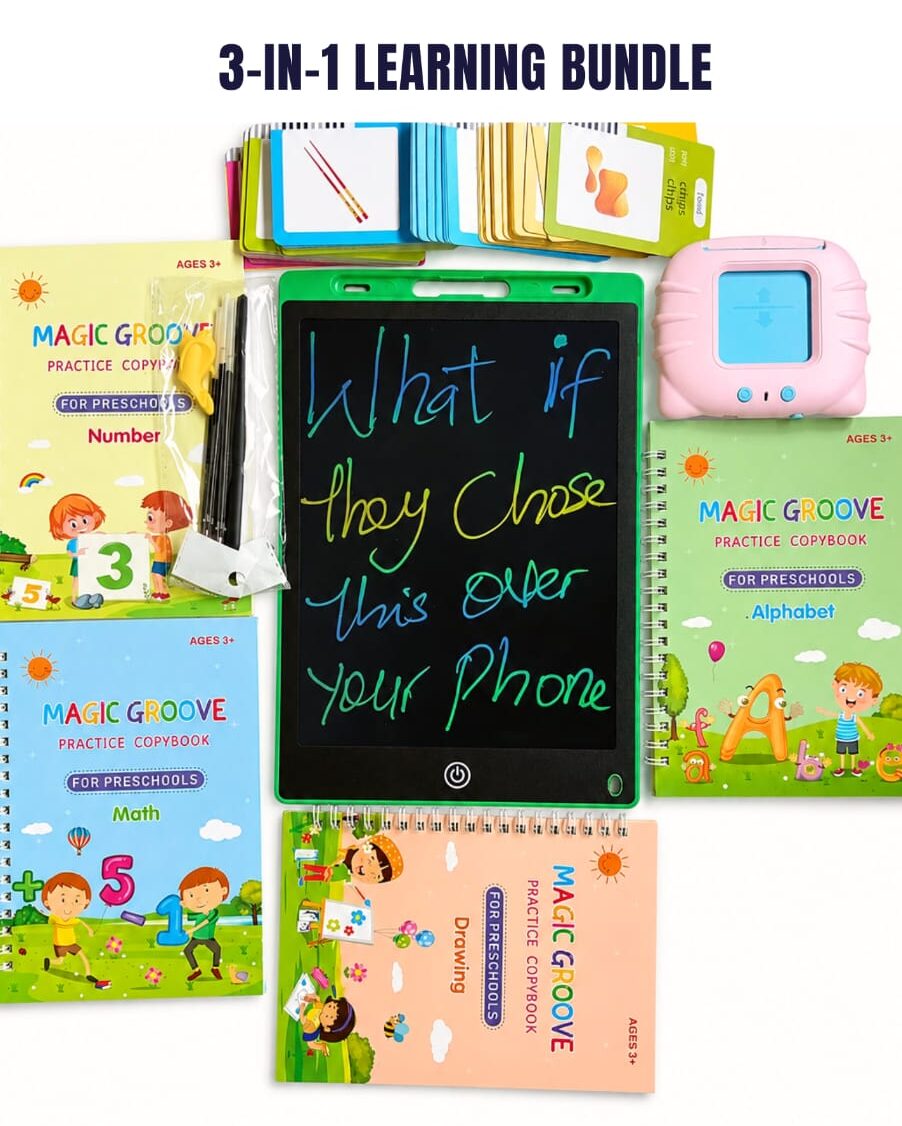 Complete 3-in-1 educational learning bundle